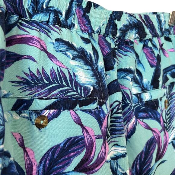 Joe Caribbean Men's Tropical print Comfort Shorts Size XL Resort Vacation - Picture 3 of 4